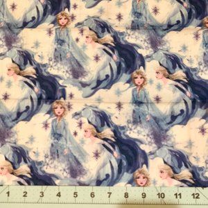 Disney Fabric Frozen Fabric Elsa Fabric Cotton Fat Quarters